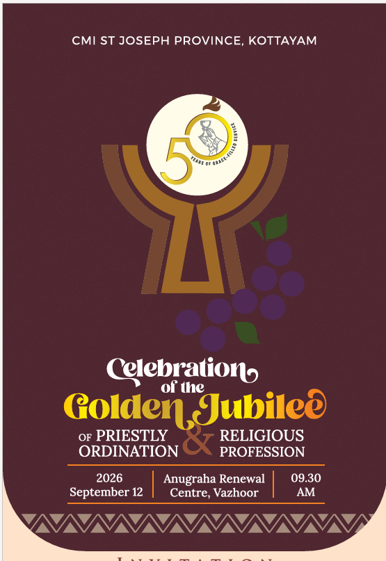 Golden Jubilee of Priestly Ordination & Religious Profession